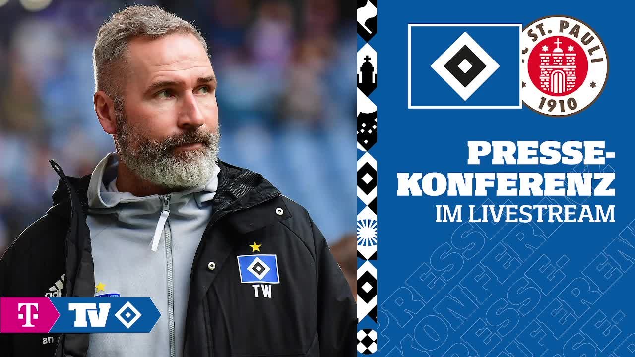 Die PK Nach Dem Spiel Gegen Den FC St. Pauli | HSVtv