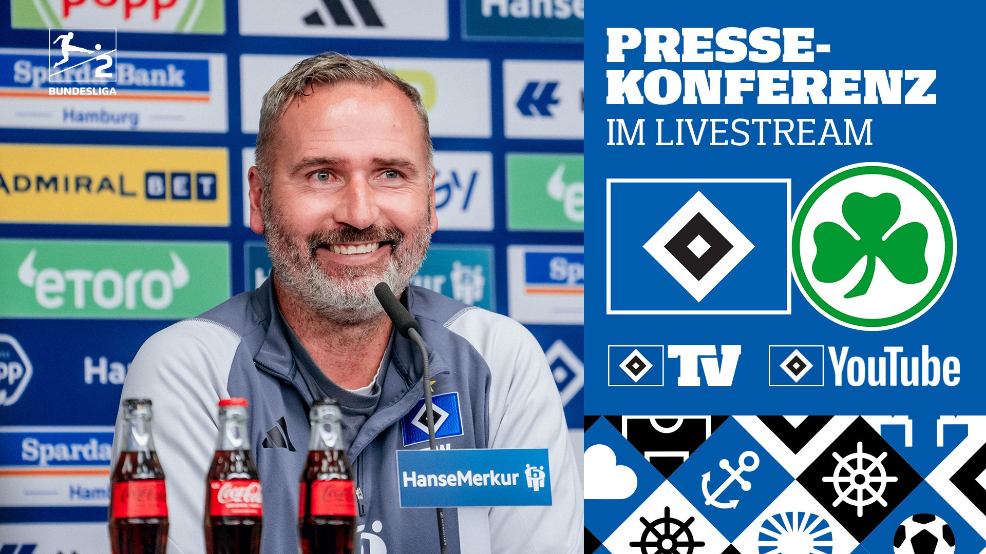 RE-LIVE: PRESSEKONFERENZ MIT TIM WALTER - 10. Spieltag - HSV Vs. SpVgg ...